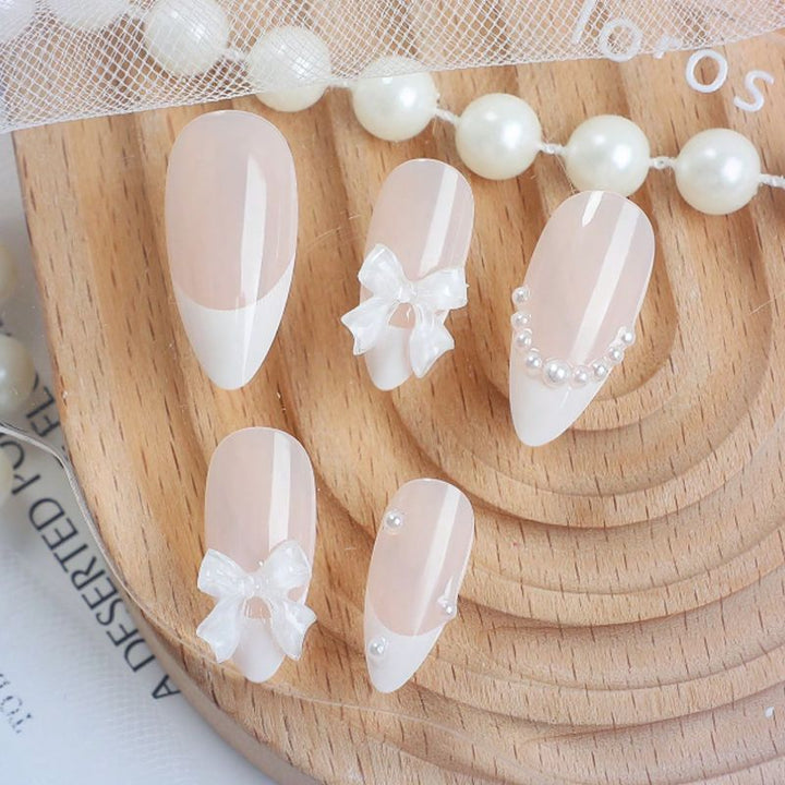 Artificial nail set with high-quality designs and elegant embellishments Stornfield