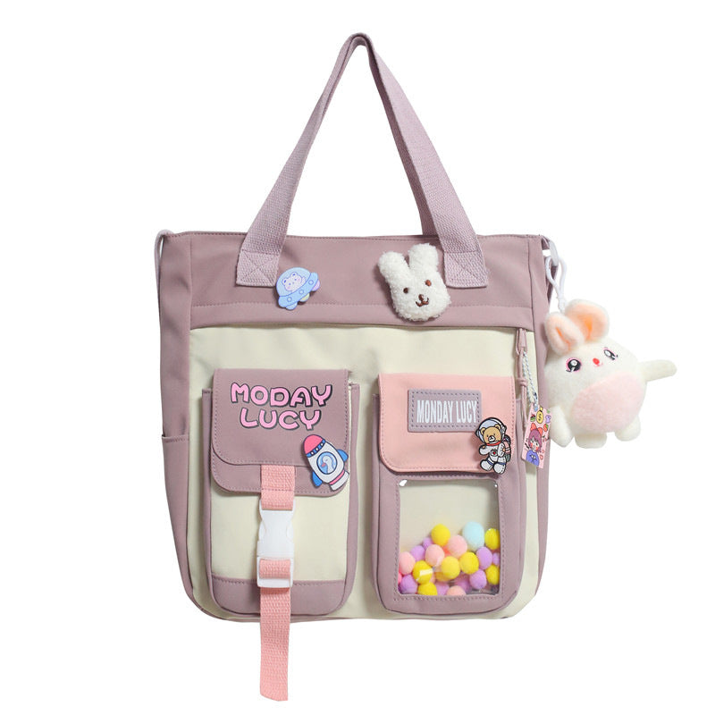 Whimsical Multi-Compartment Messenger Bag Stornfield