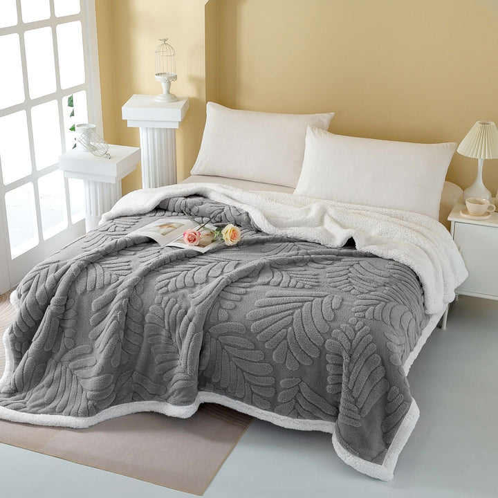 Cozy Fleece Throw Blanket Stornfield