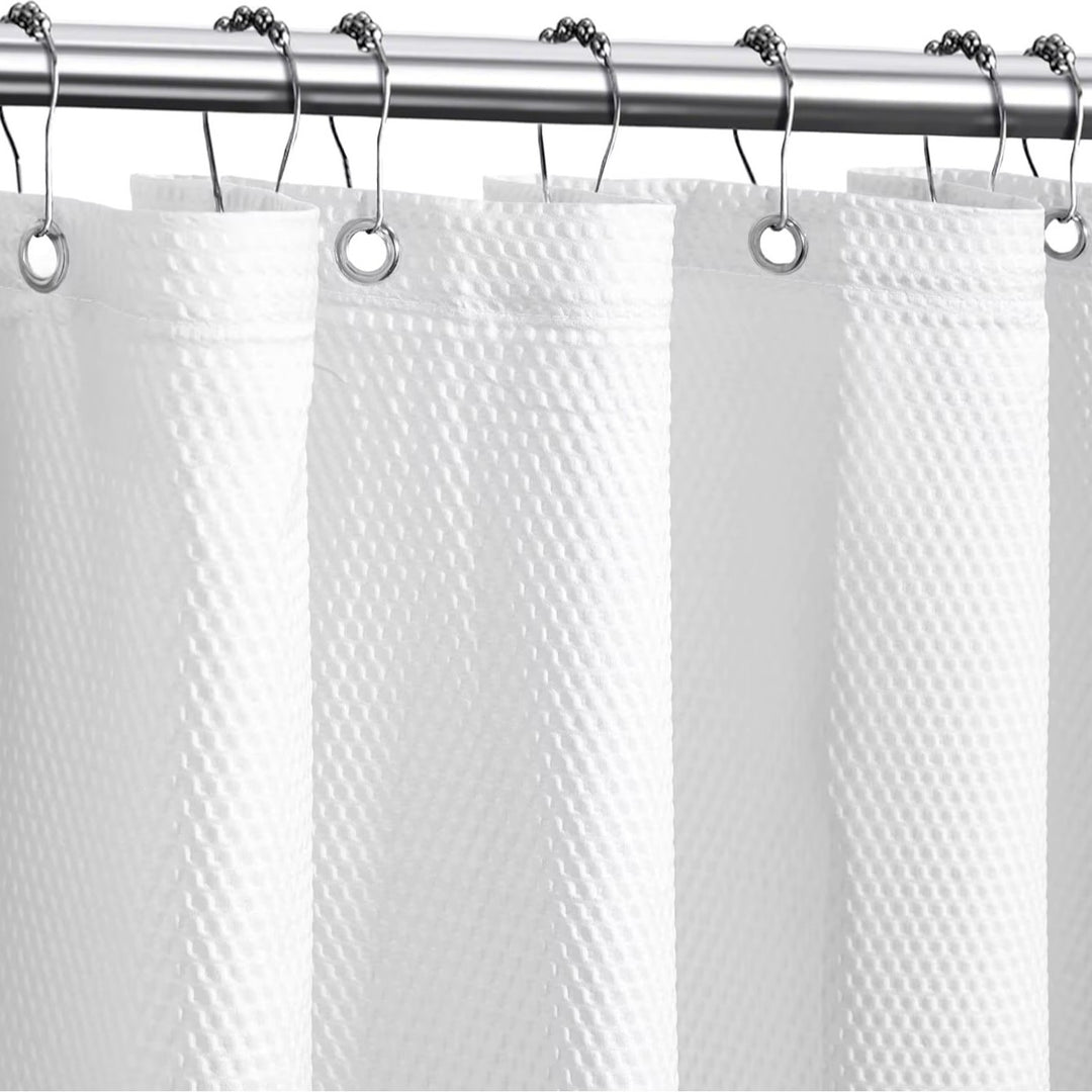 Textured Fabric Shower Curtain Stornfield