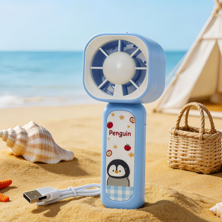Women Portable Handheld Fan in Playful Panda Design Stornfield