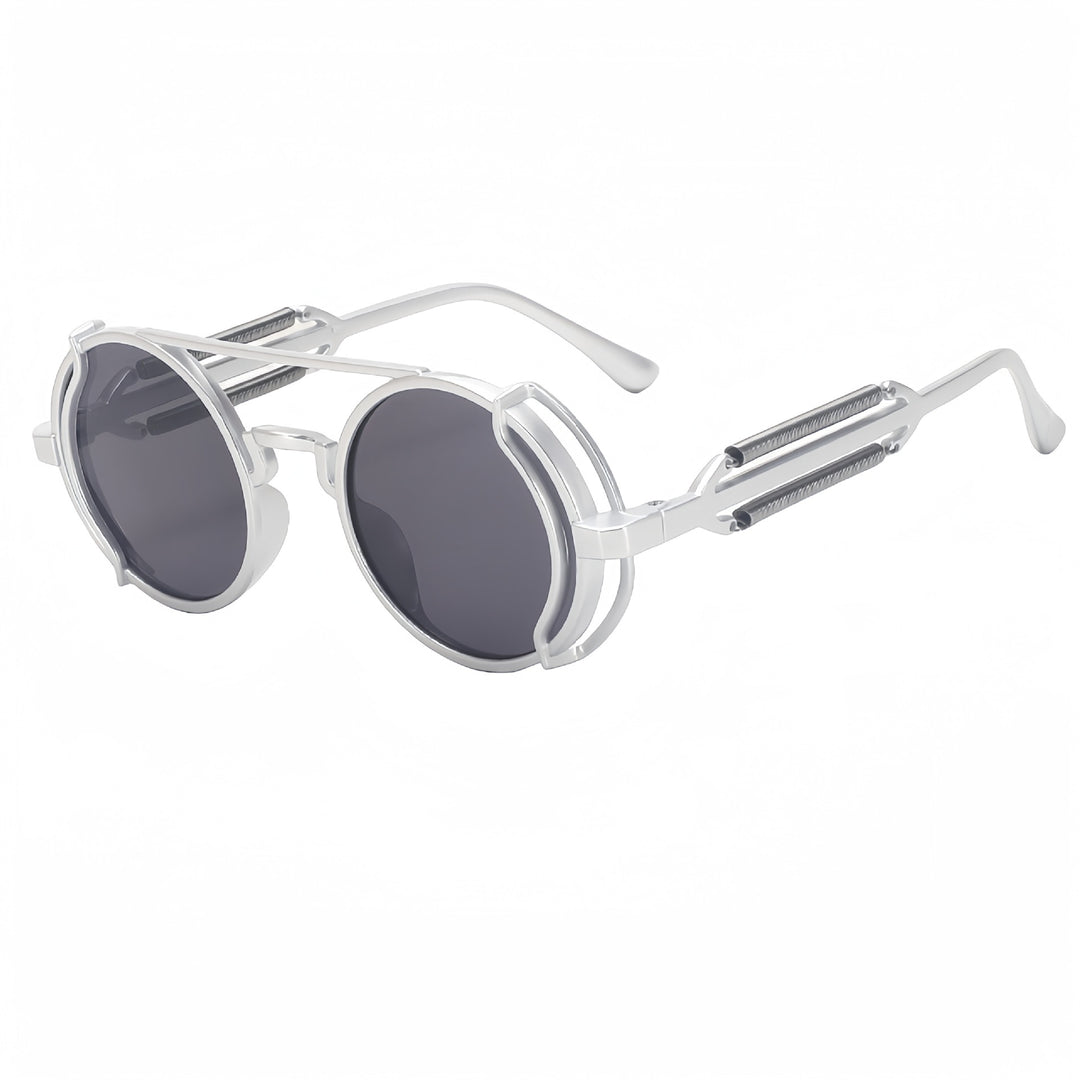 Avant-Garde Circular Frame Sunglasses Stornfield