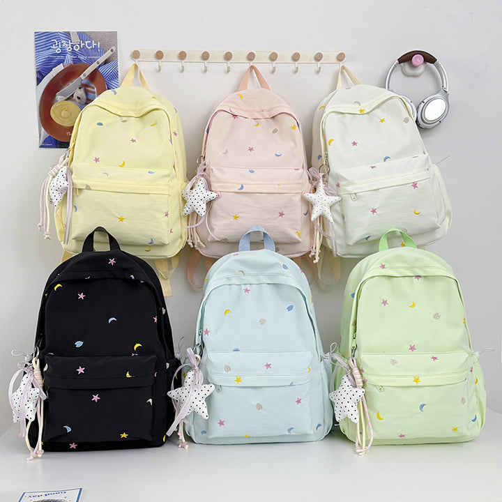 Embroidered Moon and Star Backpack Stornfield