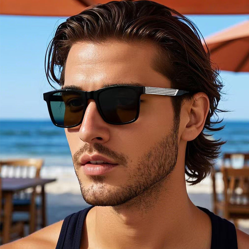 Men's Contemporary Square Sunglasses Stornfield