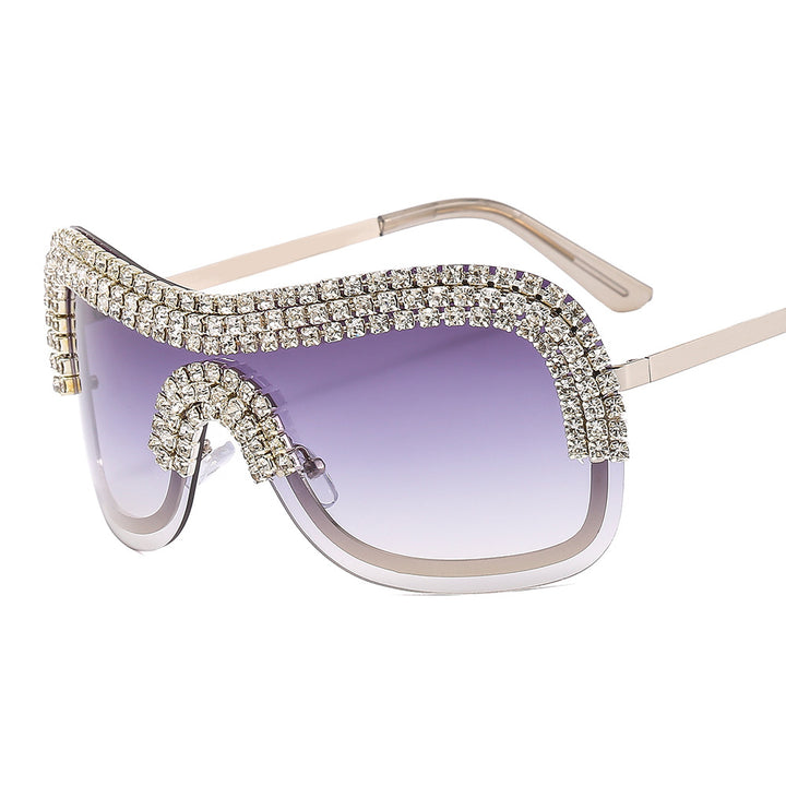 Ladies Glamorous Sunglasses with Sparkling Rhinestone Frame Stornfield
