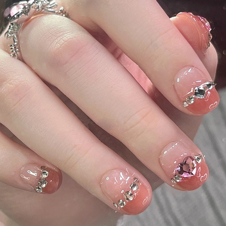 Decorative Press-On Nail Art Set Stornfield