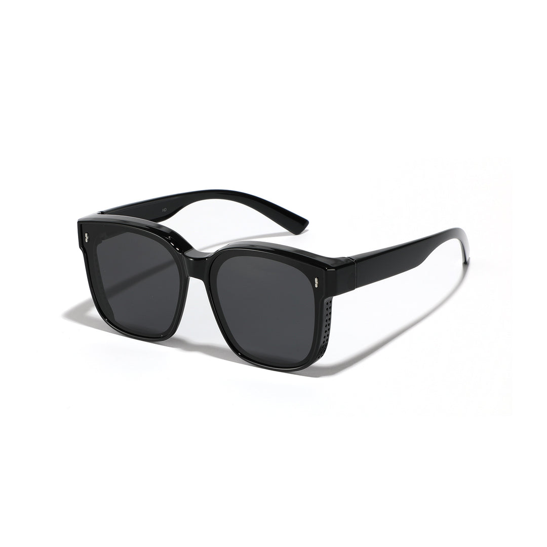 Women's square sunglasses with modern, glossy frame and UV protection Stornfield