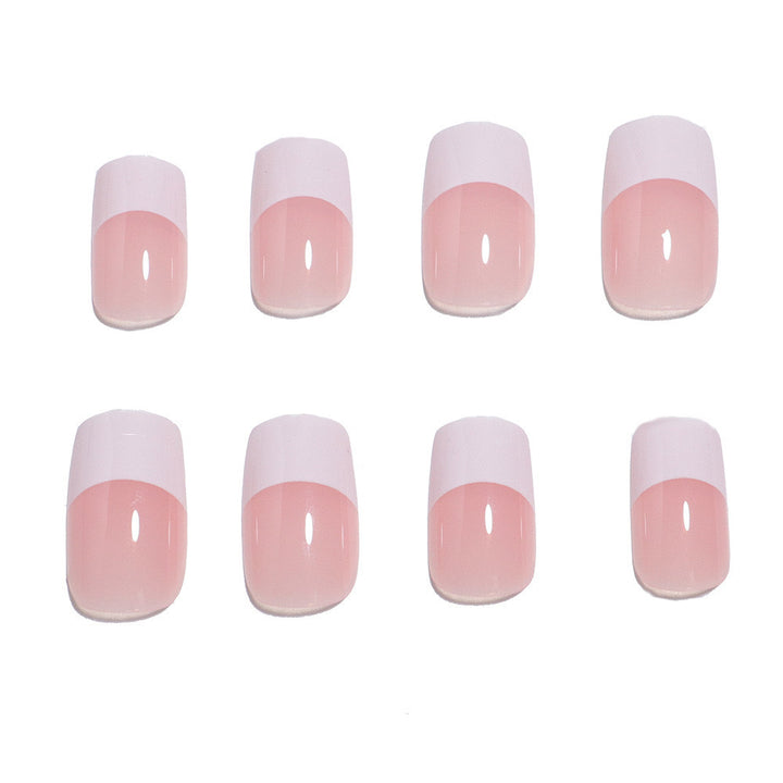 Artificial nail tips with elegant French design Stornfield