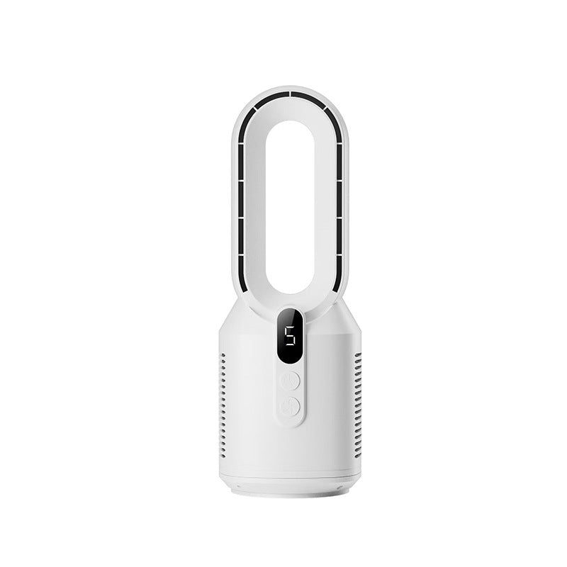 Cooling bladeless tower fan with HEPA air purifier and LED display Stornfield