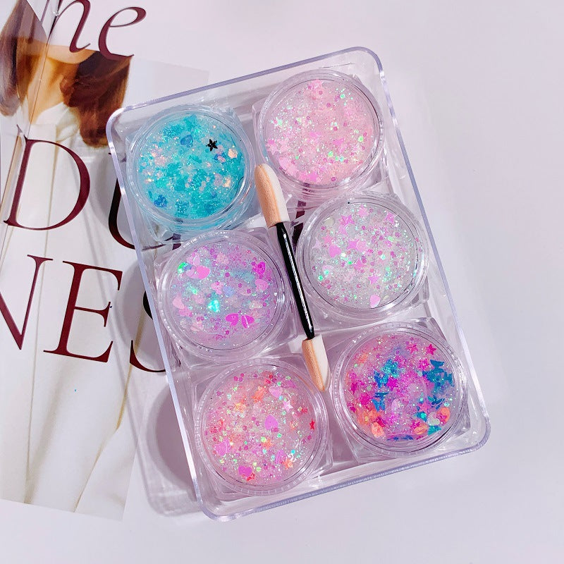 Cosmetic Glitter Flakes Set