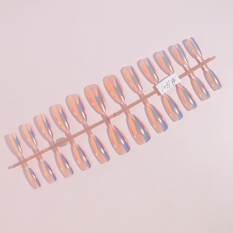 Artistic Gradient Press-On Nails Stornfield