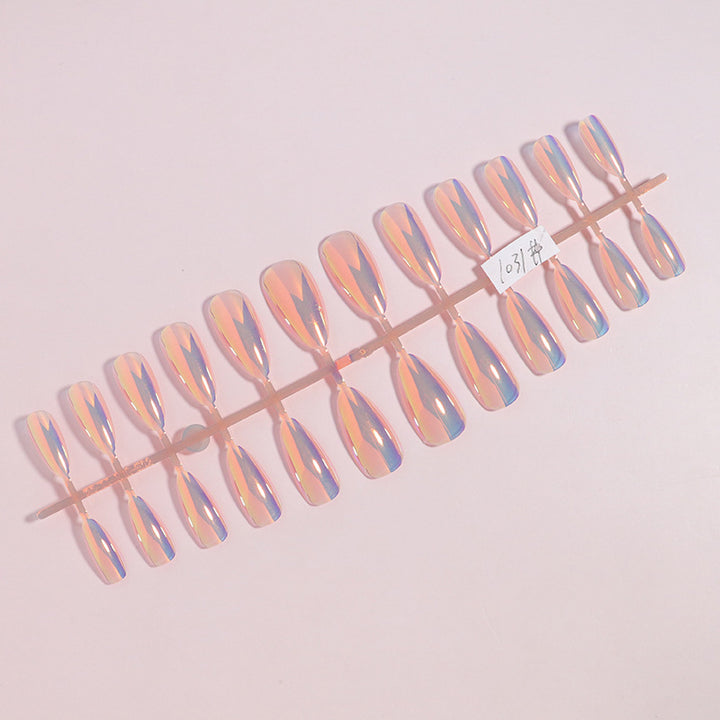 Artistic Gradient Press-On Nails Stornfield