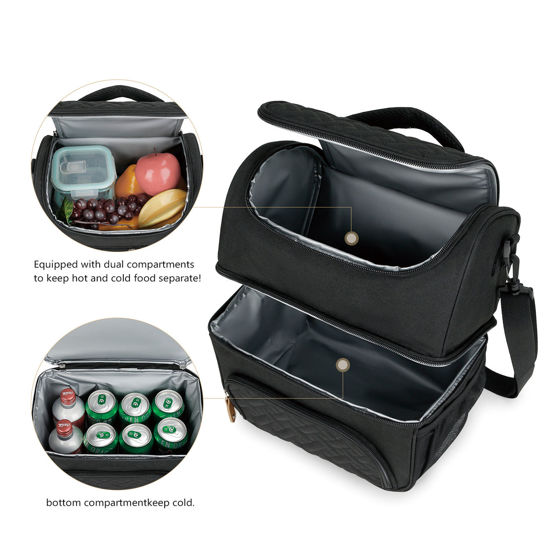 Cooling Storage Bag with Multifunctional Compartment System Stornfield