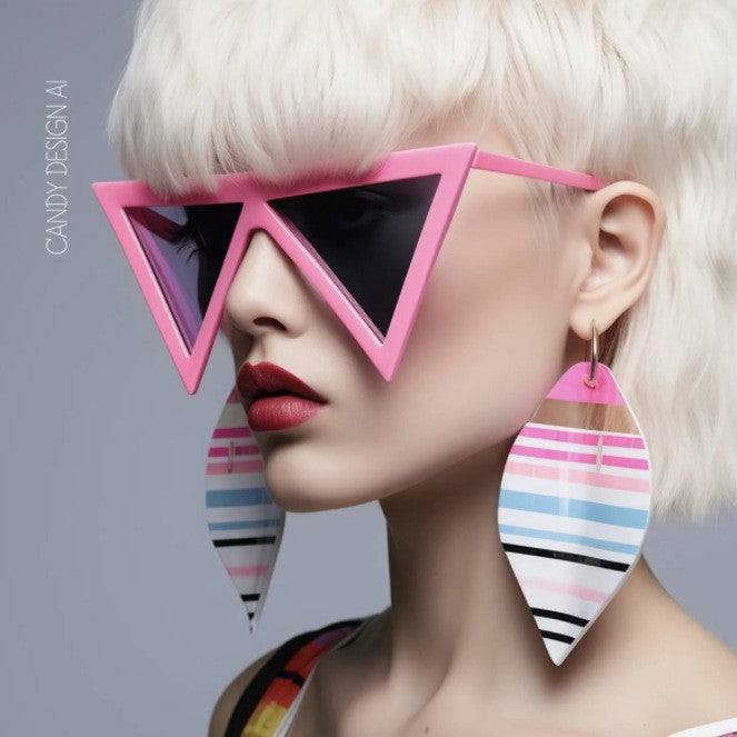 Bold Triangular Frame Sunglasses Stornfield