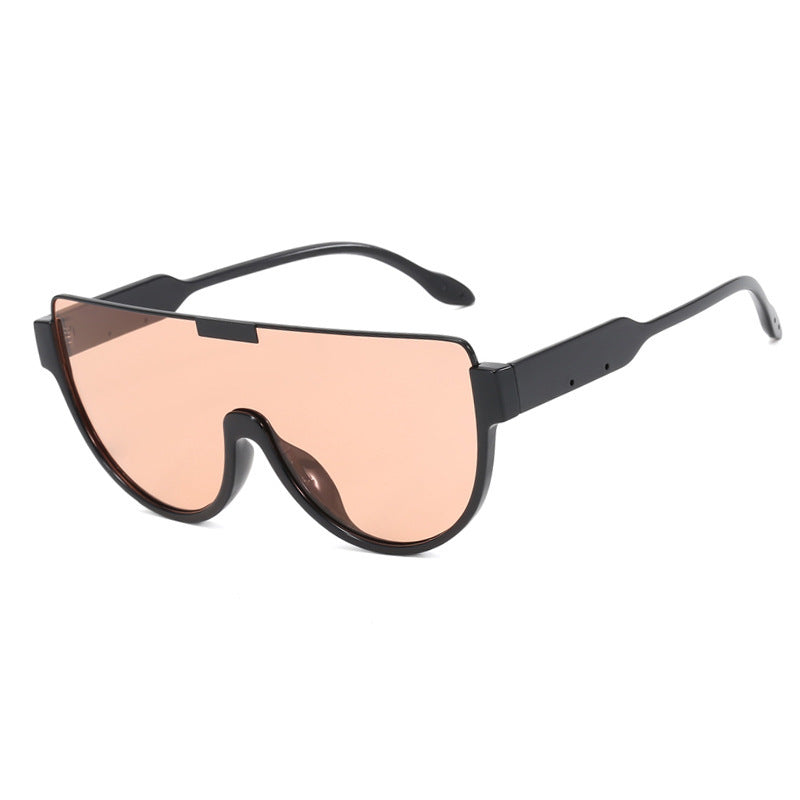 Women's futuristic sports sunglasses with high-gloss frame Stornfield