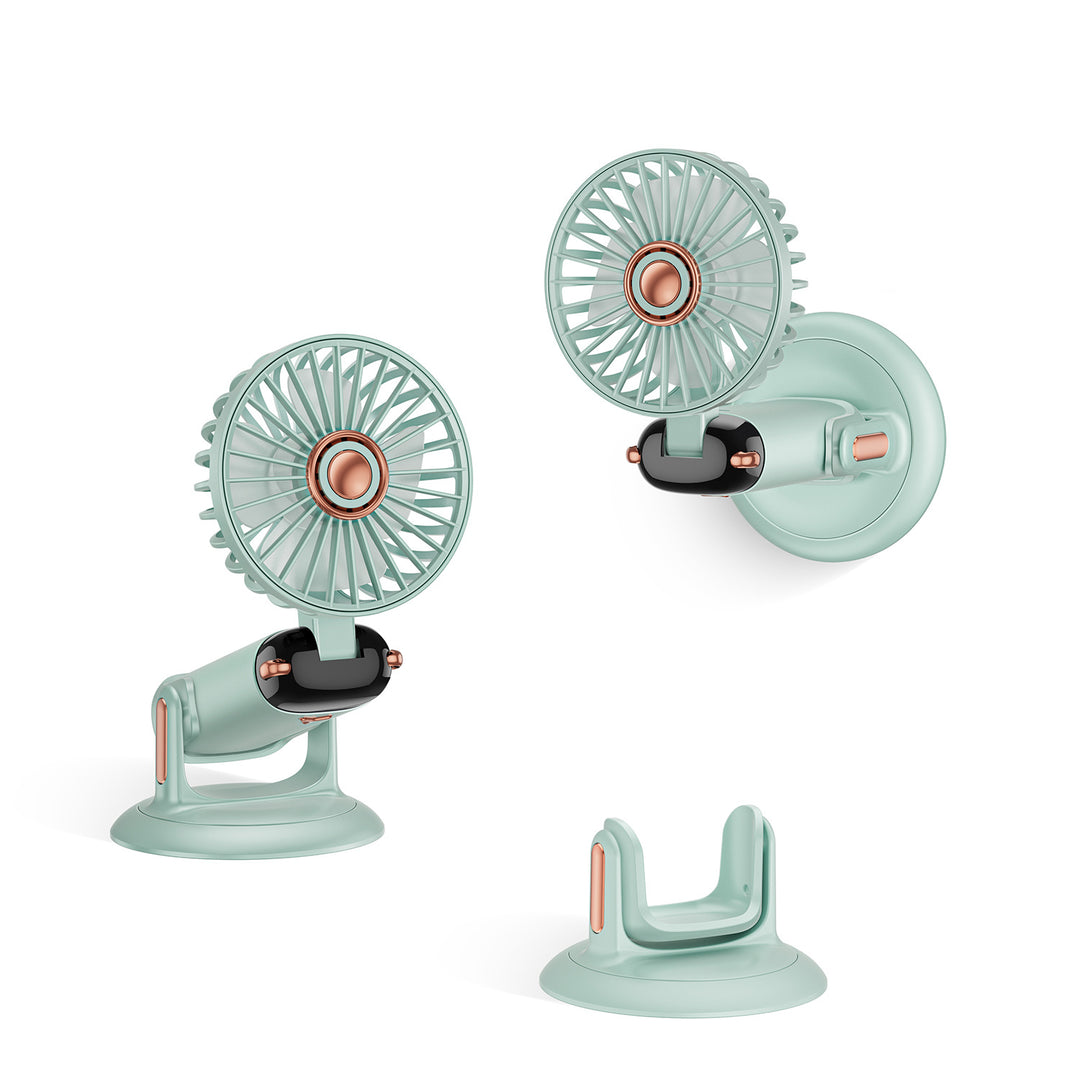 Unisex Versatile 360-Degree Rotating Wall-Mounted Fan Stornfield