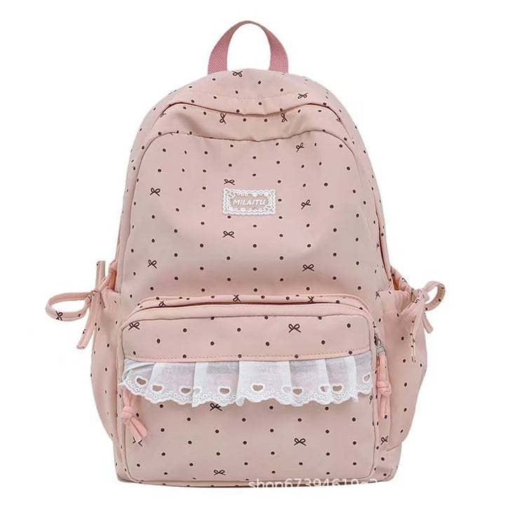 Decorative Ruffled Backpack Stornfield