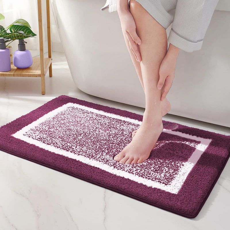 Plush Microfiber Bath Mat