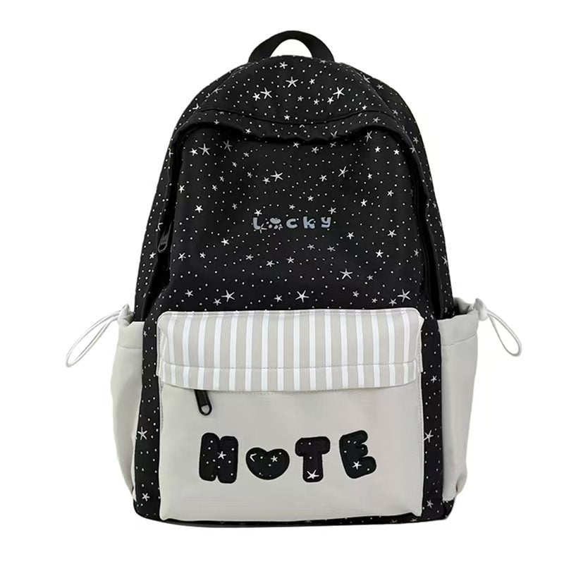 Starry-Themed Casual Backpack Stornfield