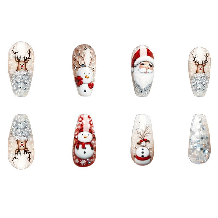Festive Holiday Themed Nail Art Stornfield