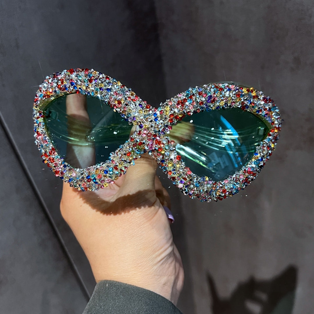 Ladies extravagant sunglasses with sparkling crystal embellishments Stornfield