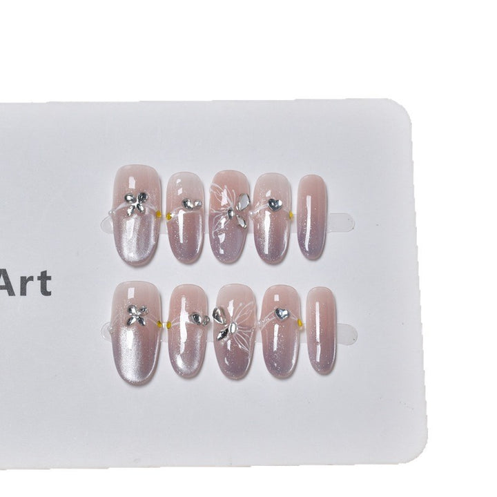 Decorative 3D Embellished Nail Extensions Stornfield