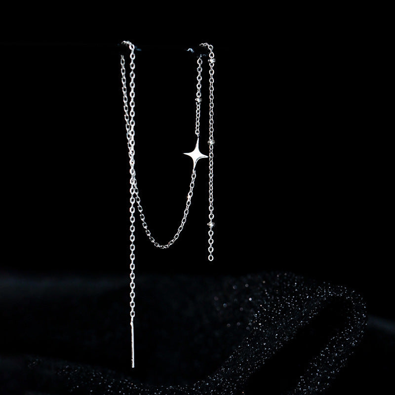 Elegant Y-Necklace with Sparkling Pendant Stornfield