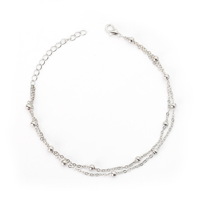 Delicate Layered Chain Anklet Stornfield