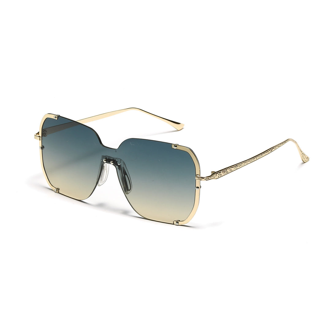 Women large stylish sun protection glasses Stornfield