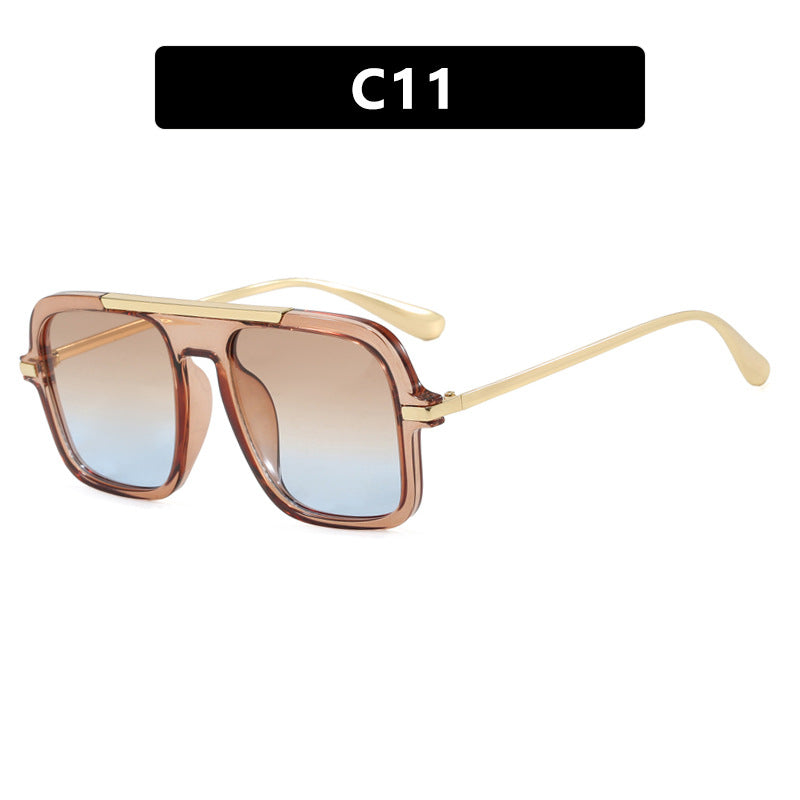 Women's square sunglasses with luxurious metal frame and sturdy lenses Stornfield