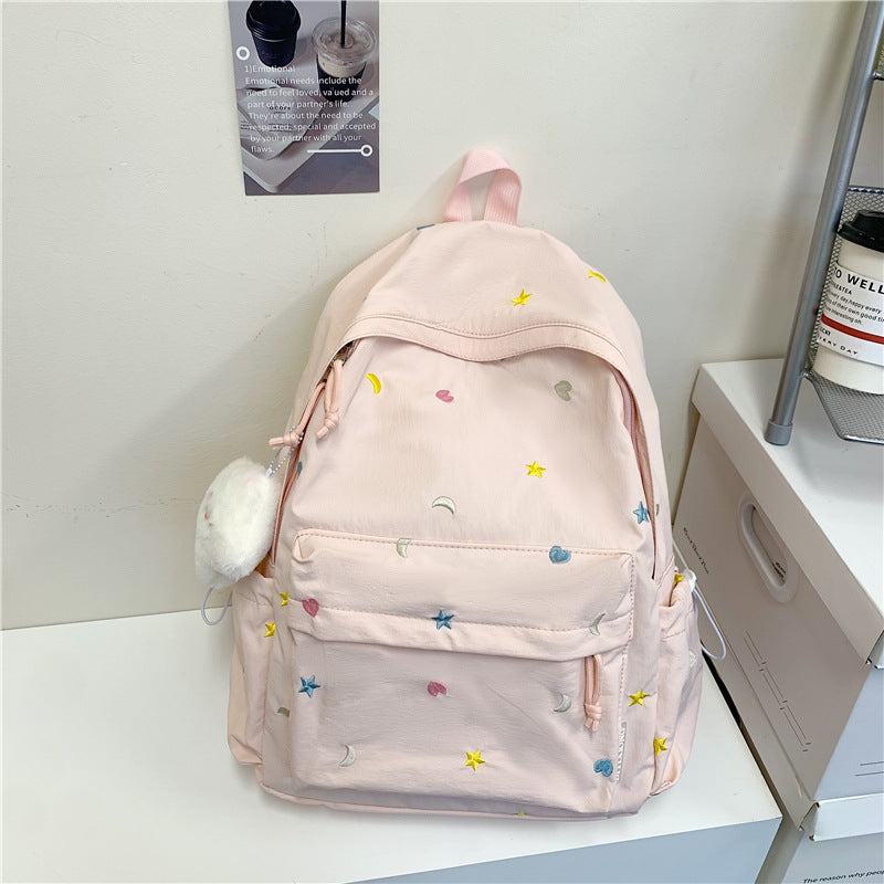 Stylish Fun-Embellished Casual Backpack Stornfield