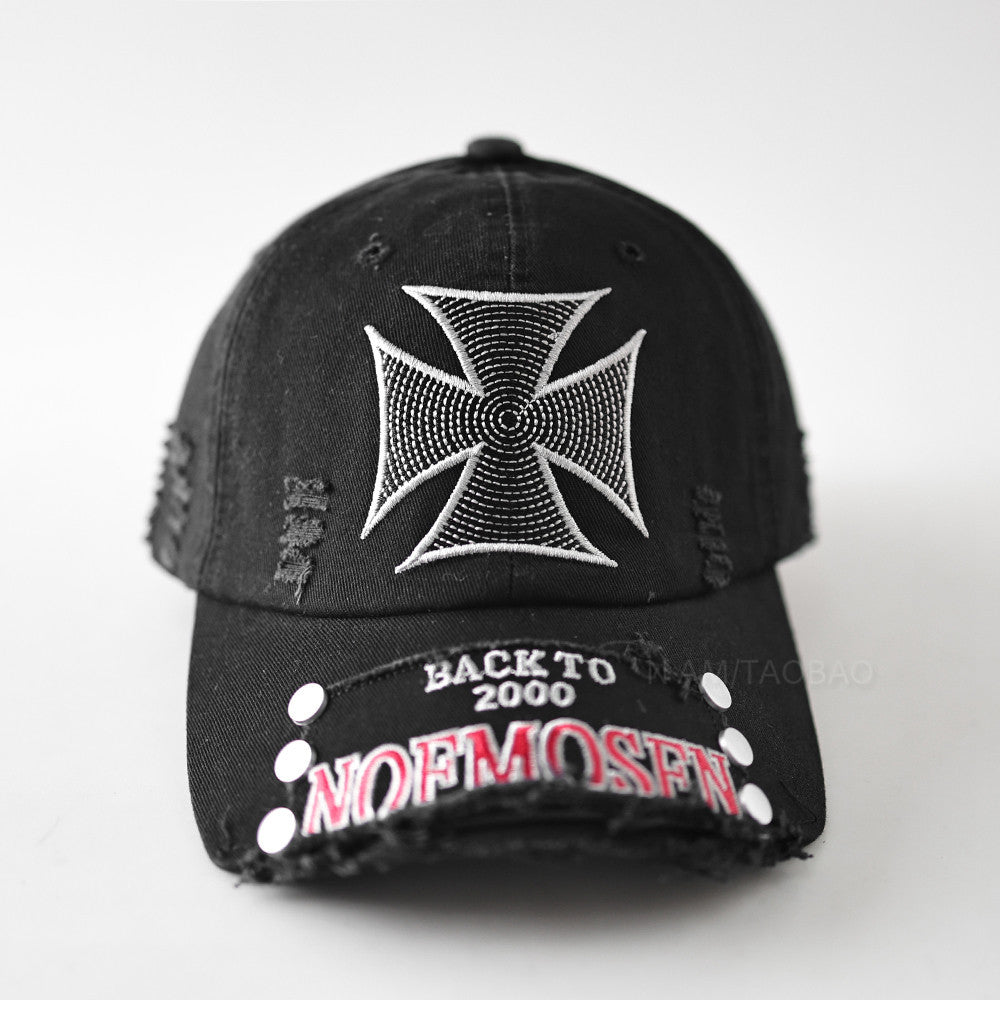 Men's Distressed Vintage Graphic Cap Stornfield
