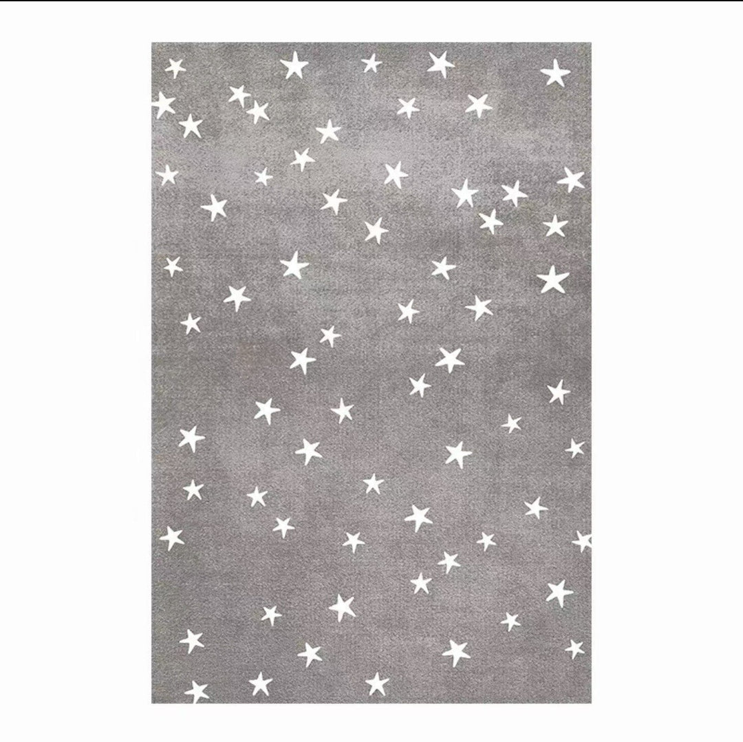 Starry Sky Pattern Round Area Rug