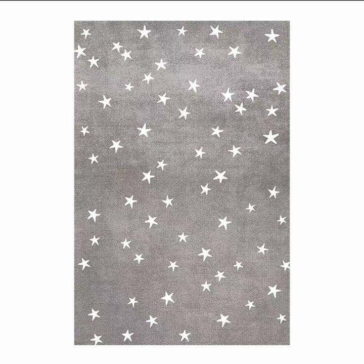 Starry Sky Pattern Round Area Rug