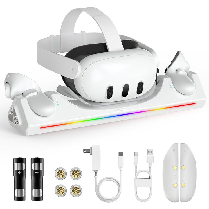 VR-Headset-Charging Station with Rgb Lighting Stornfield