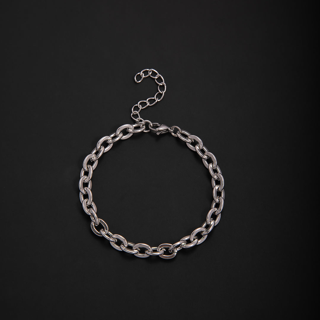 Textured Chain Link Bracelet Stornfield