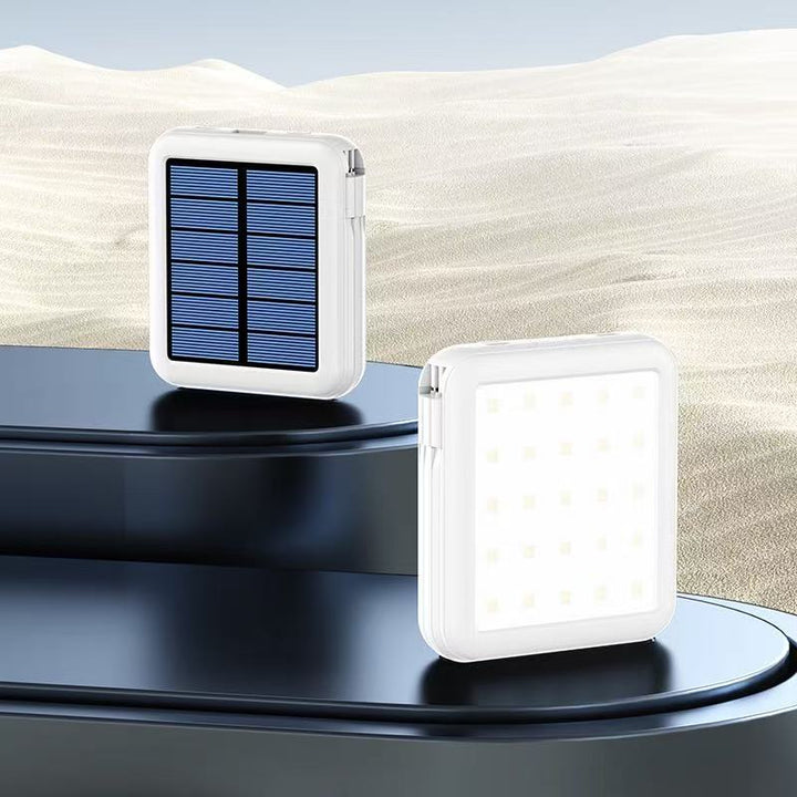 Solar lamp with integrated power bank Stornfield