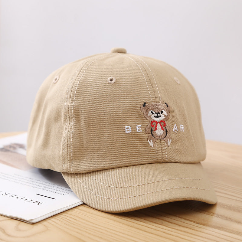 Women's Cute Bear-Embroidered Baseball Cap Stornfield