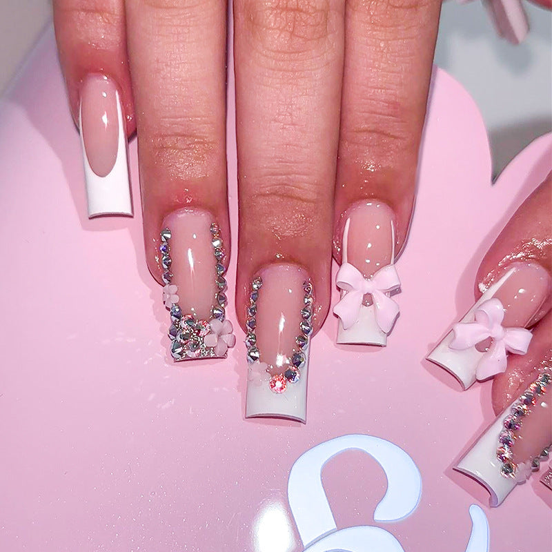 Decorative Press-On Nail Design Stornfield