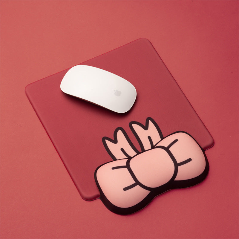 Decorative Bow-Shaped Mouse Pad