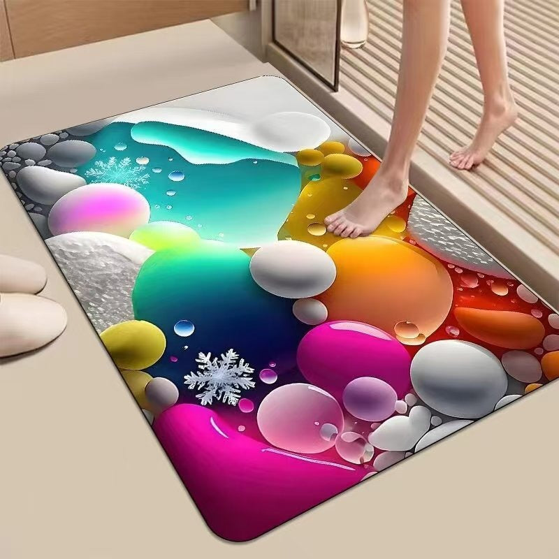 Gel-Effect Bath Mat