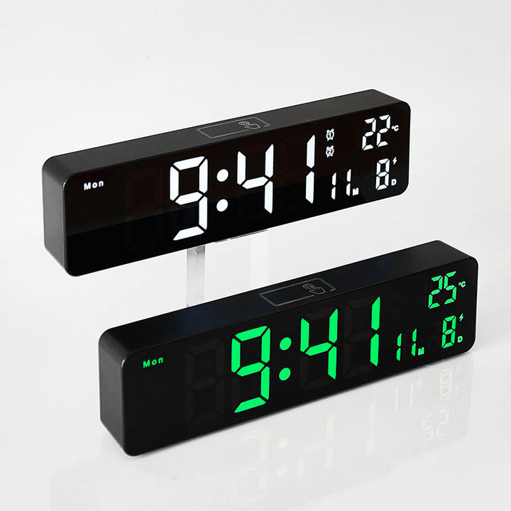 Digital Alarm Clock with Temperature Display Stornfield