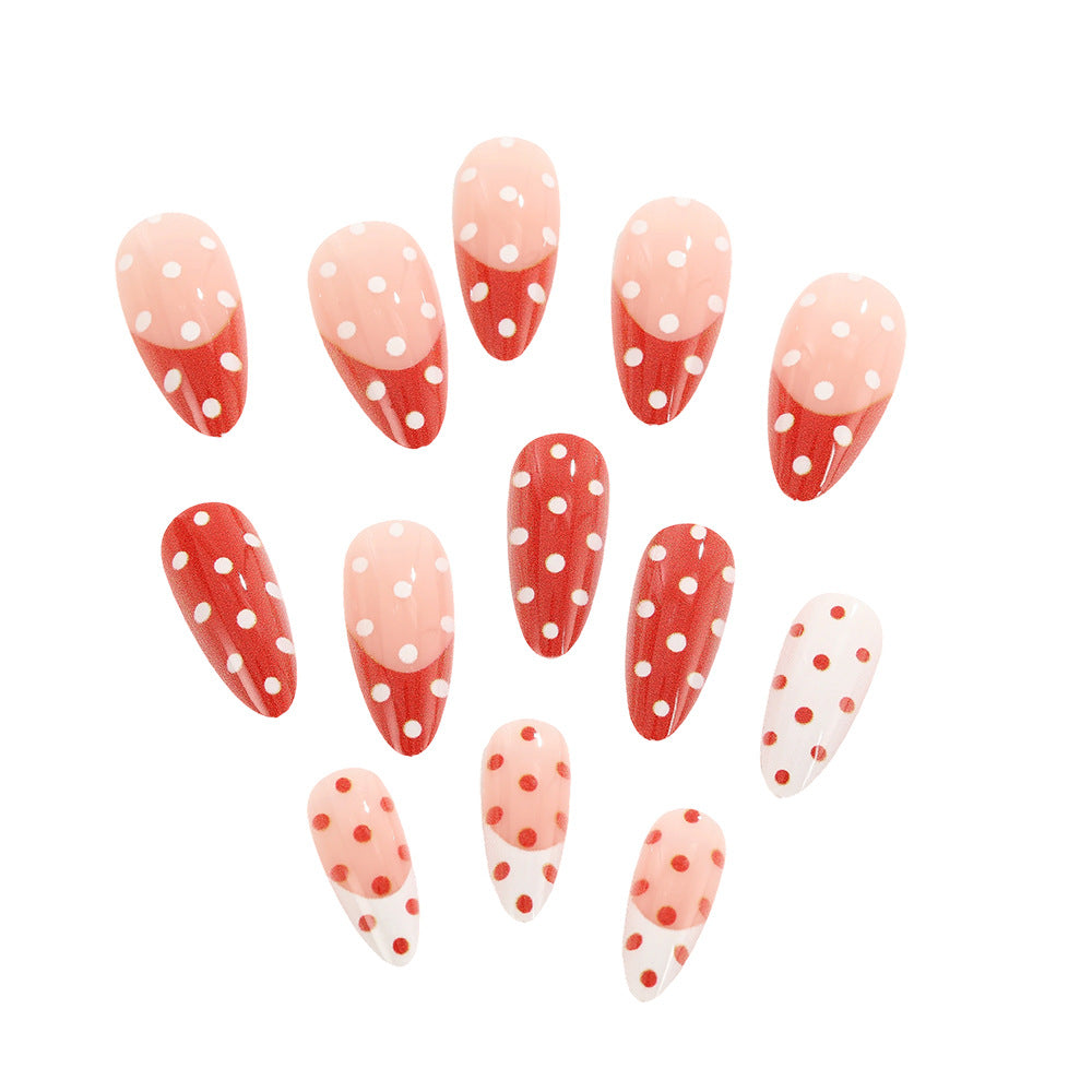 Artificial nails with dots Stornfield