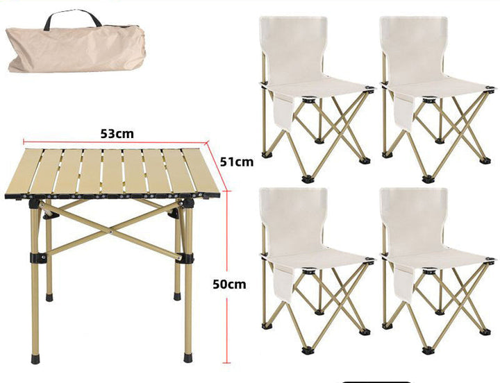 Portable Camping Table and Chair Set Stornfield