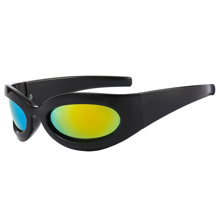 Women’s fashionable sunglasses with oval frame and modern finish Stornfield