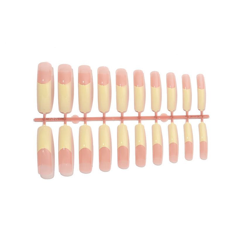 Nail set with elegant French tips Stornfield