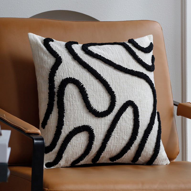 Decorative cushions with artistic pattern