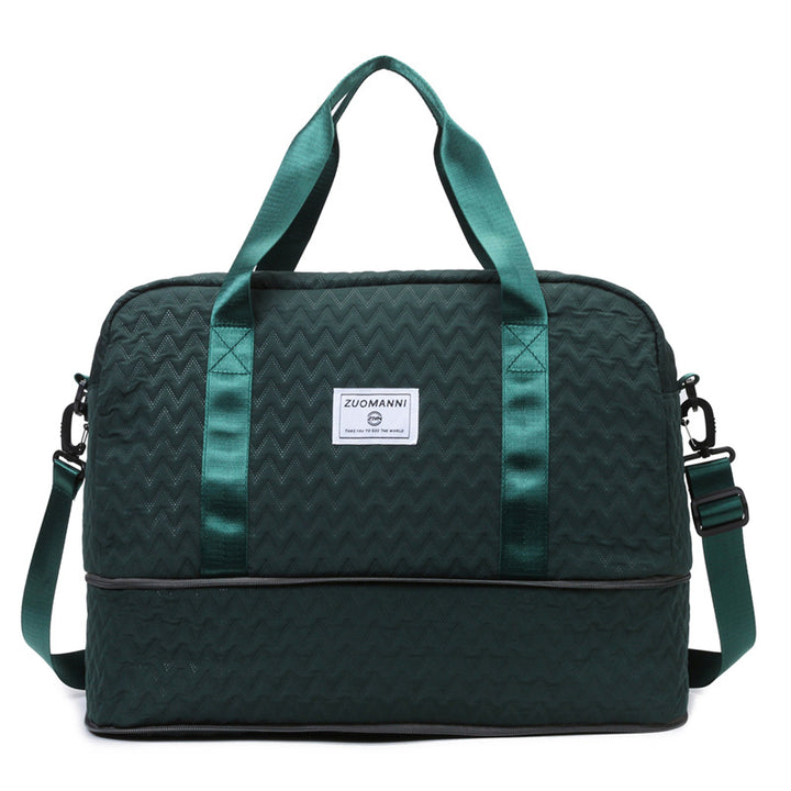 Sporty Tote Bag with Structured Outer Material Stornfield