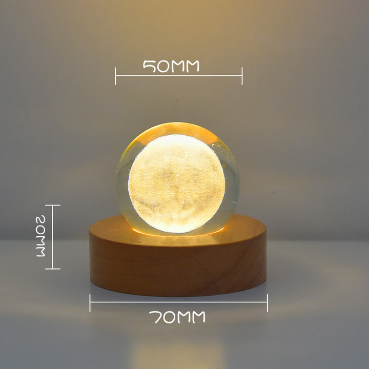 Galaxy-Themed Decorative Table Lamp