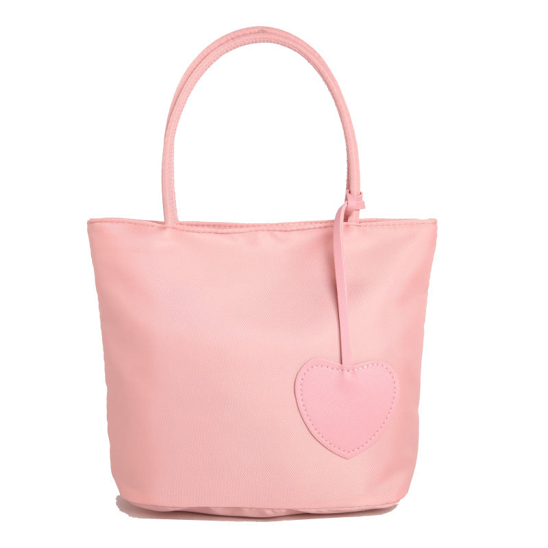 WoStylish Heart-Embellished Everyday Tote Bag Stornfield